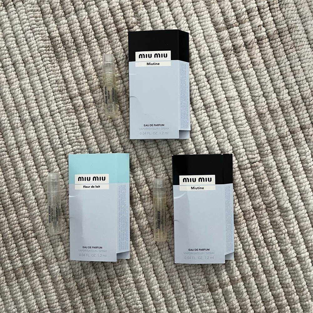 Miu Miu Miutine + Fleur De Lait (0.04 Oz / 1.2 ML) Vials